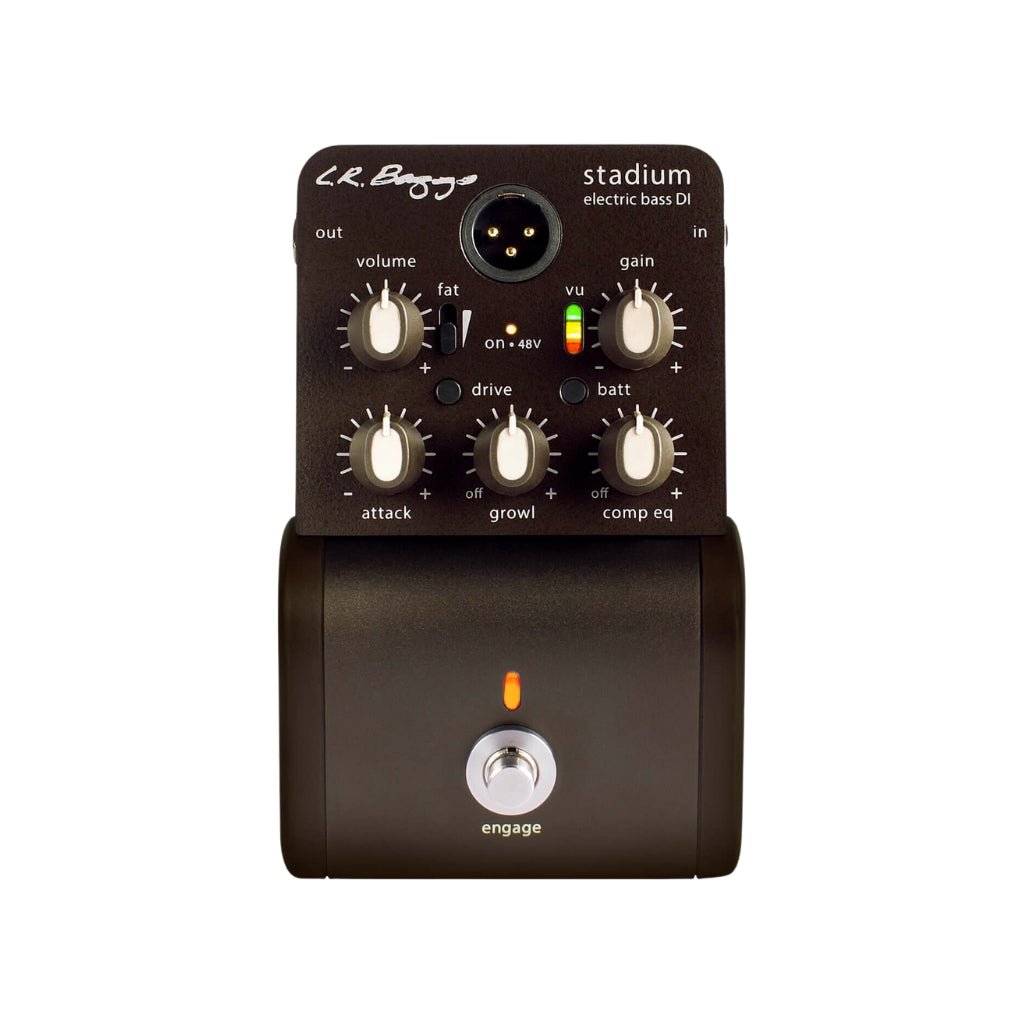 LR Baggs STADIUM DI Studio-Grade Bass DI for the Stage DI Boxes &amp; Signal Processing Sky Music