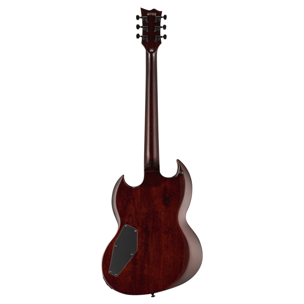 ESP LTD Viper-256 Electric Guitar - Dark Brown Sunburst