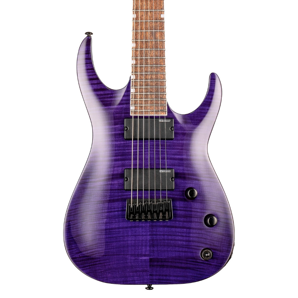 ESP - LTD Brian "Head" Welch SH-207 FM 7-String Electric Guitar - See Thru Purple