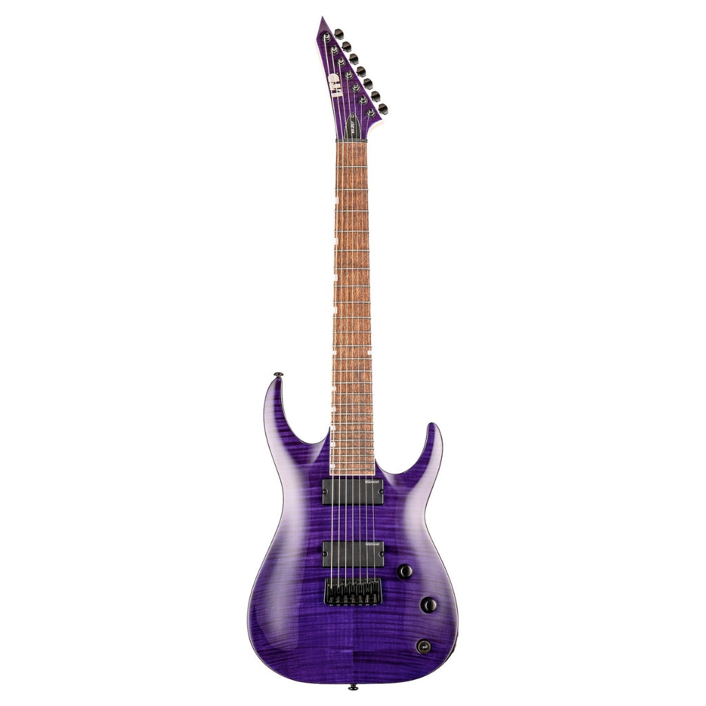 ESP - LTD Brian "Head" Welch SH-207 FM 7-String Electric Guitar - See Thru Purple