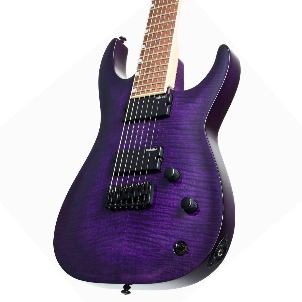 ESP - LTD Brian "Head" Welch SH-207 FM 7-String Electric Guitar - See Thru Purple