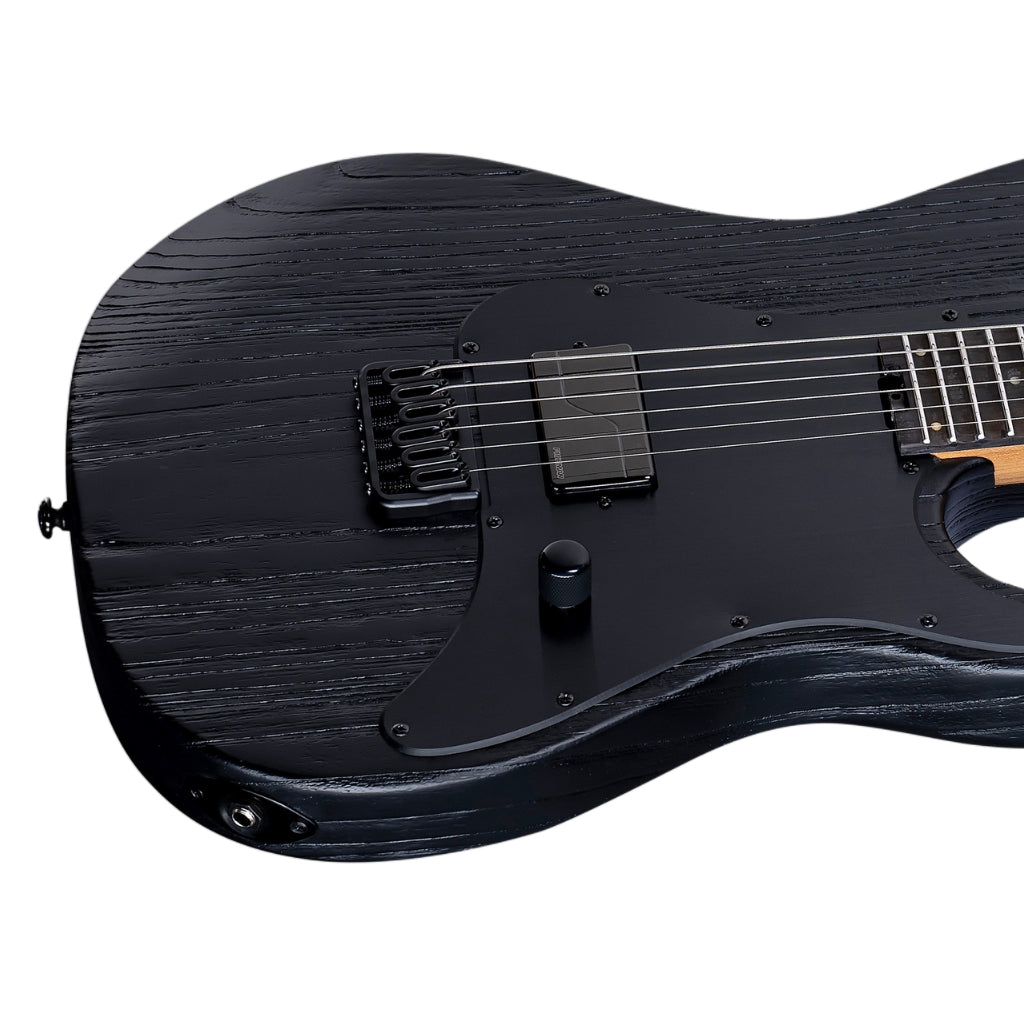 ESP LTD - Deluxe SN-1HT Electric Guitar - Black Blast Rev