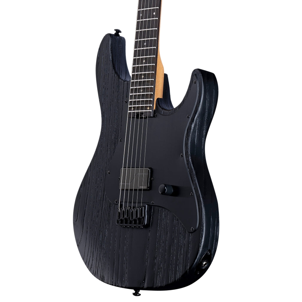 ESP LTD - Deluxe SN-1HT Electric Guitar - Black Blast Rev