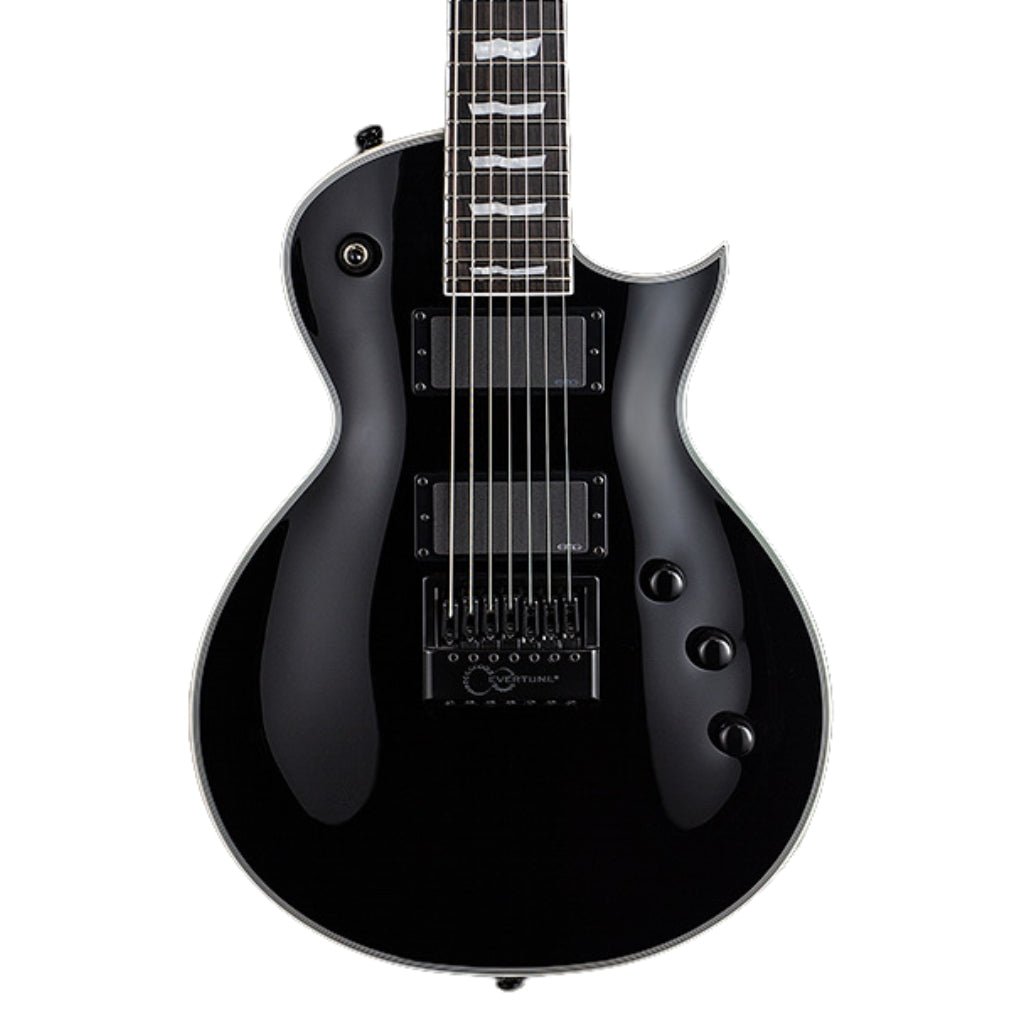 LTD EC-1007 7-String Evertune Electric Guitar - Black Electric Guitars Sky Music
