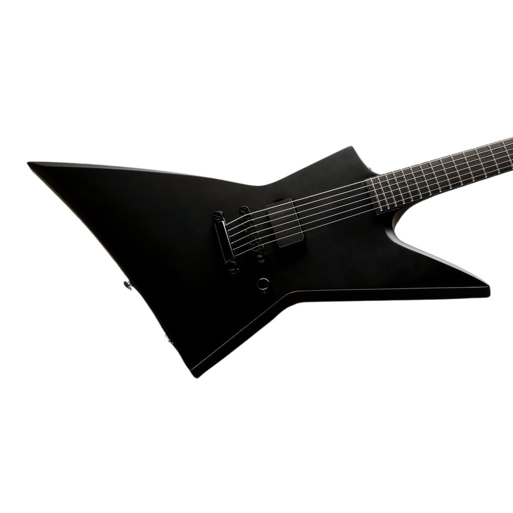 LTD EX Black Metal Electric Guitar - Black Satin Electric Guitars Sky Music