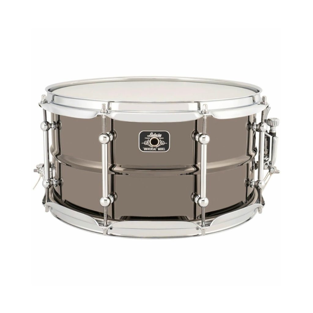 Ludwig 7x13 Universal Brass Snare w/Chrome Snare Drums Sky Music