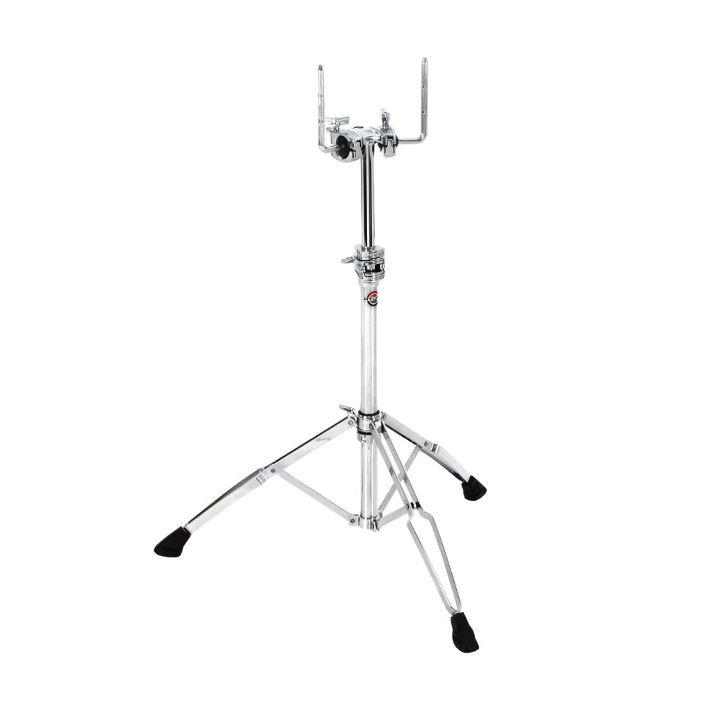 Ludwig Atlas Pro Double Tom Stand with 12mm L Arms Drum Hardware Sky Music