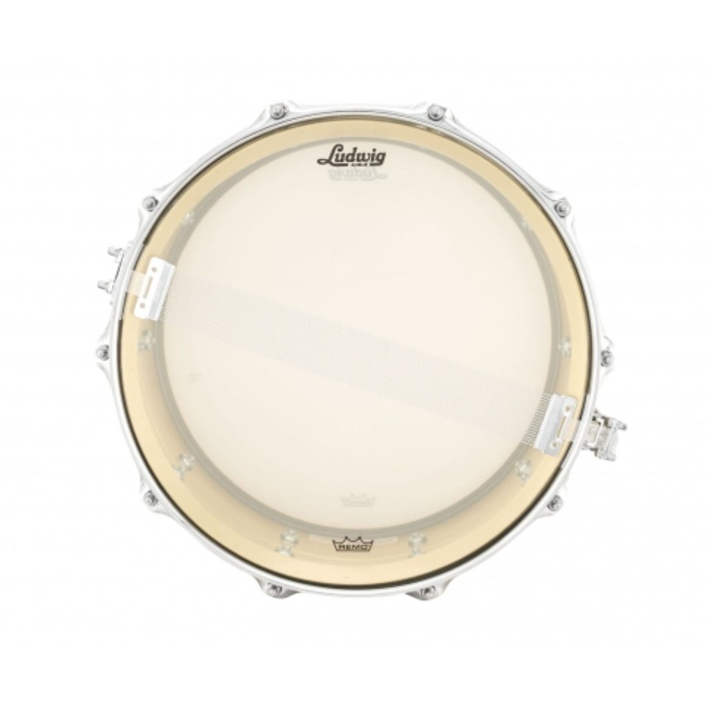 Ludwig LB654BM Acro Brass 14X6.5 Brushed Snare Drum Snare Drums Sky Music