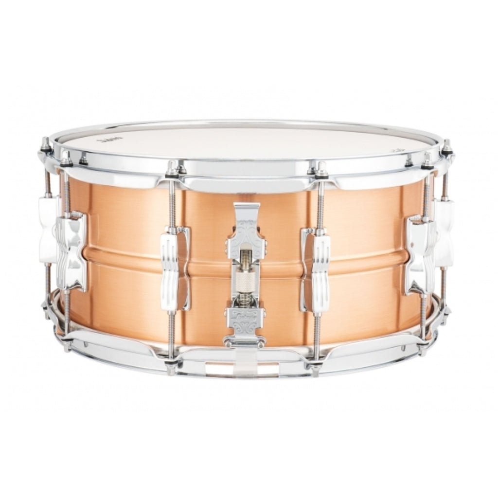 Ludwig LC654BM Acro Copper 14X6.5 Brushed Snare Drum Snare Drums Sky Music