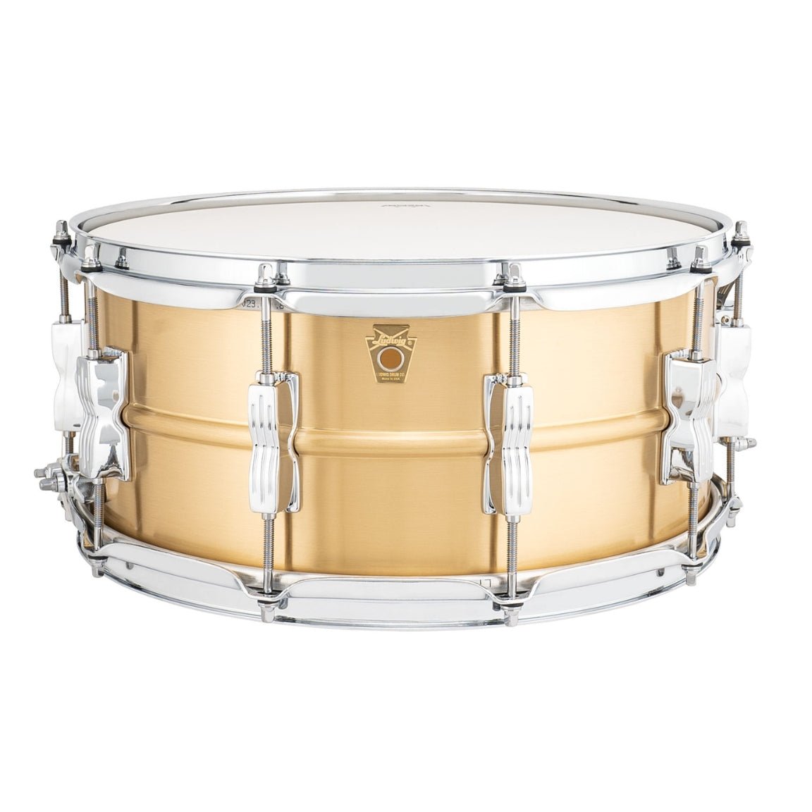Ludwig LZ654BM Acro Bronze 14X6.5 Brushed Snare Drum Snare Drums Sky Music