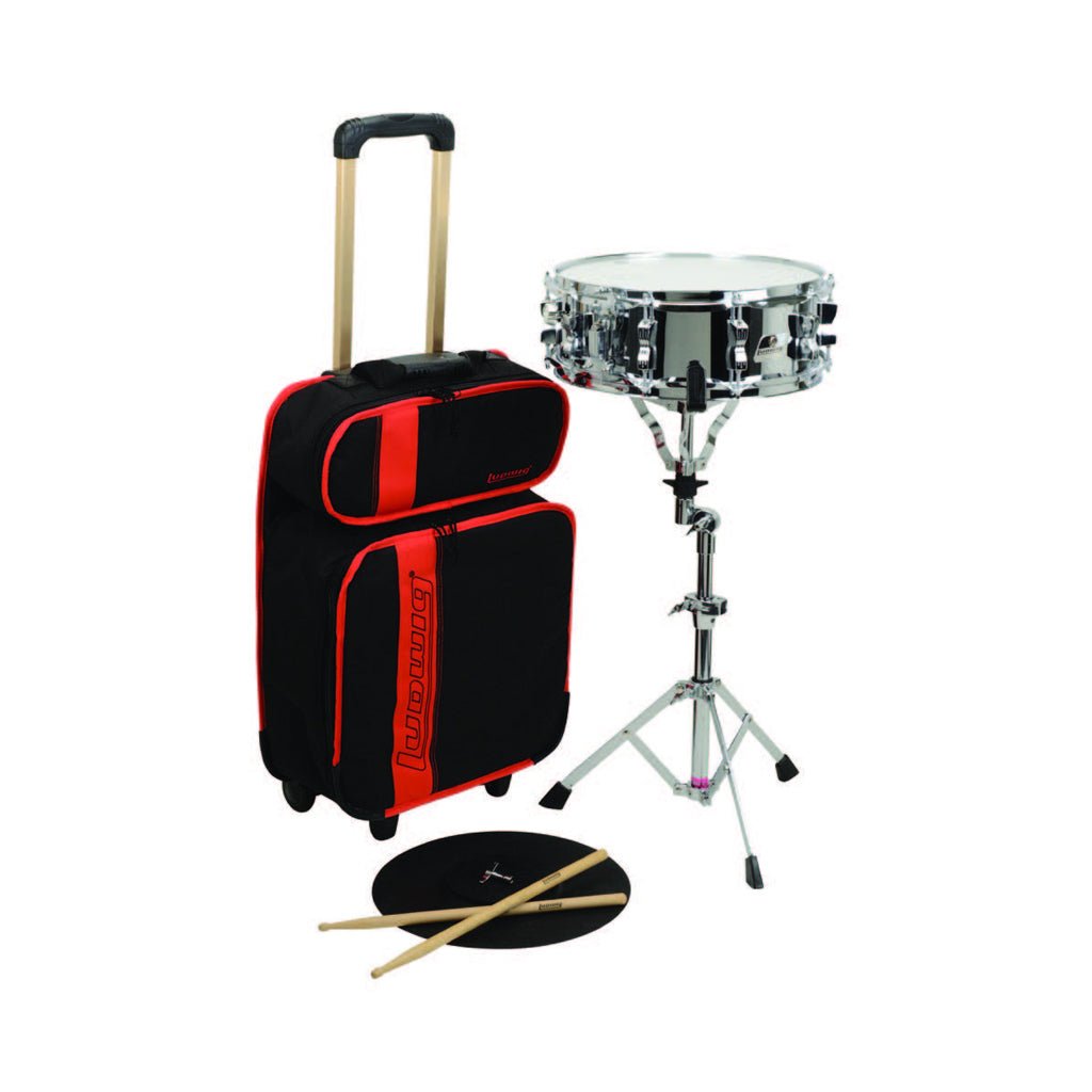 Ludwig Musser LM2477RBR Snare Drum Kit with Rolling Bag Snare Drums Sky Music