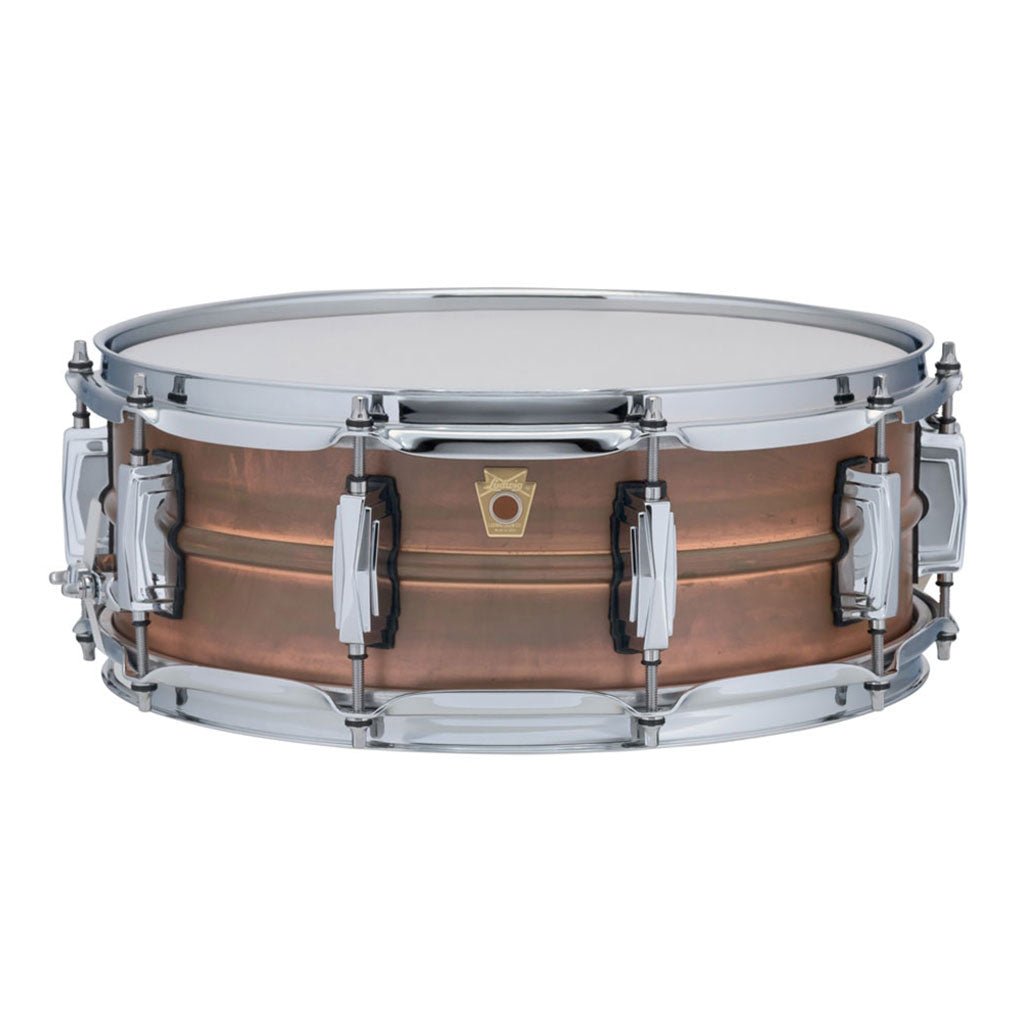 Ludwig Raw Copper Phonic with Imperial Lugs 14"x5" Snare Drum Snare Drums Sky Music