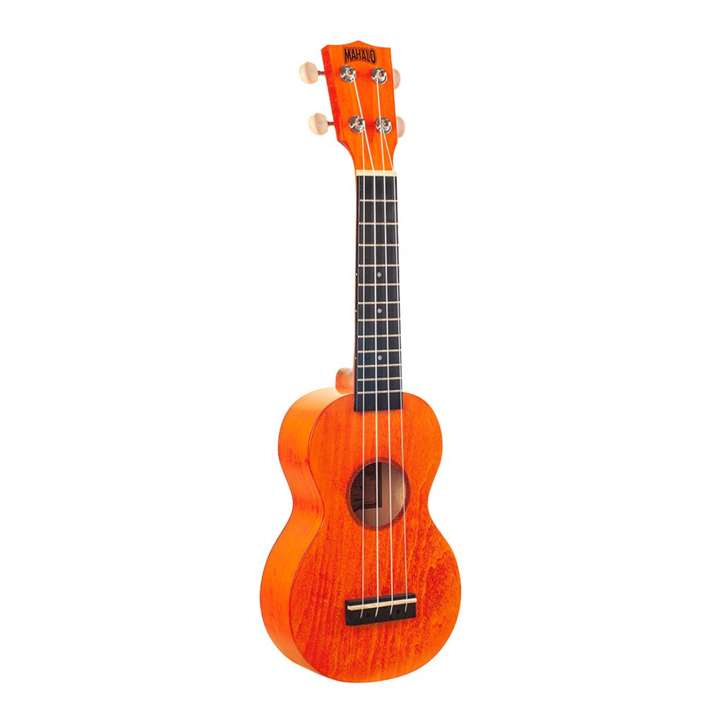 Mahalo Island Series Ukulele - Orange Sunset Ukuleles Sky Music