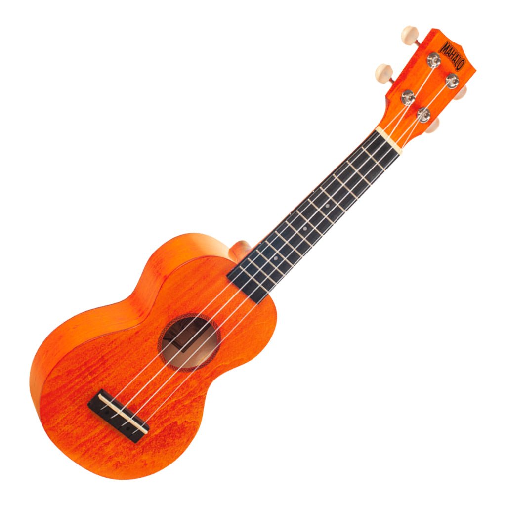 Mahalo Island Series Ukulele - Orange Sunset Ukuleles Sky Music