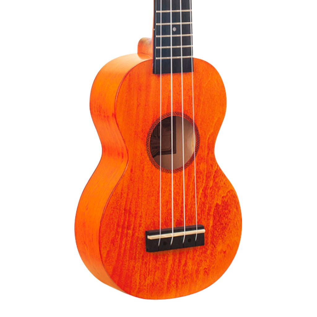 Mahalo Island Series Ukulele - Orange Sunset Ukuleles Sky Music