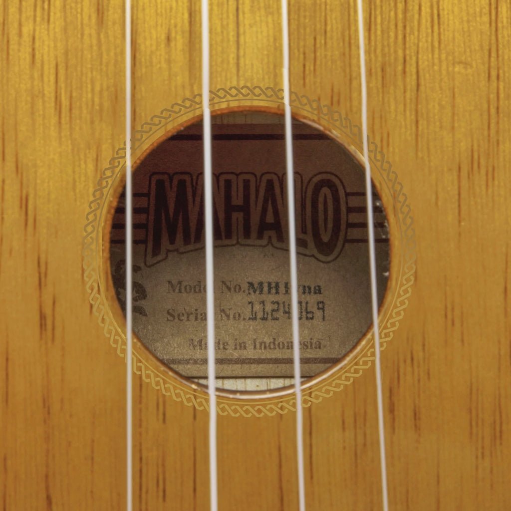 Mahalo MH1VNA Hano Series Ukulele - Vintage Natural Ukuleles Sky Music