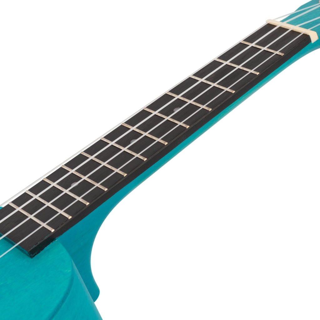 Mahalo ML1AB Island Series Soprano Ukulele - Aqua Blue Ukuleles Sky Music