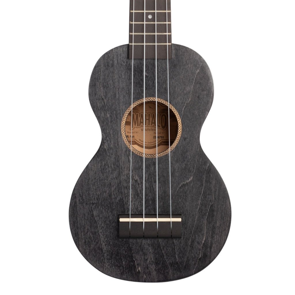 Mahalo ML1SH Island Series Soprano Ukulele - Smoke Haze Ukuleles Sky Music