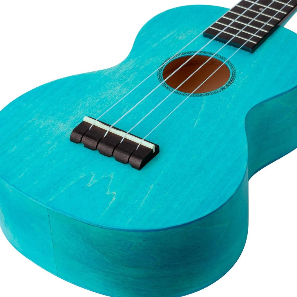 Mahalo ML3AB Island Series Tenor Ukulele - Aqua Blue Ukuleles Sky Music