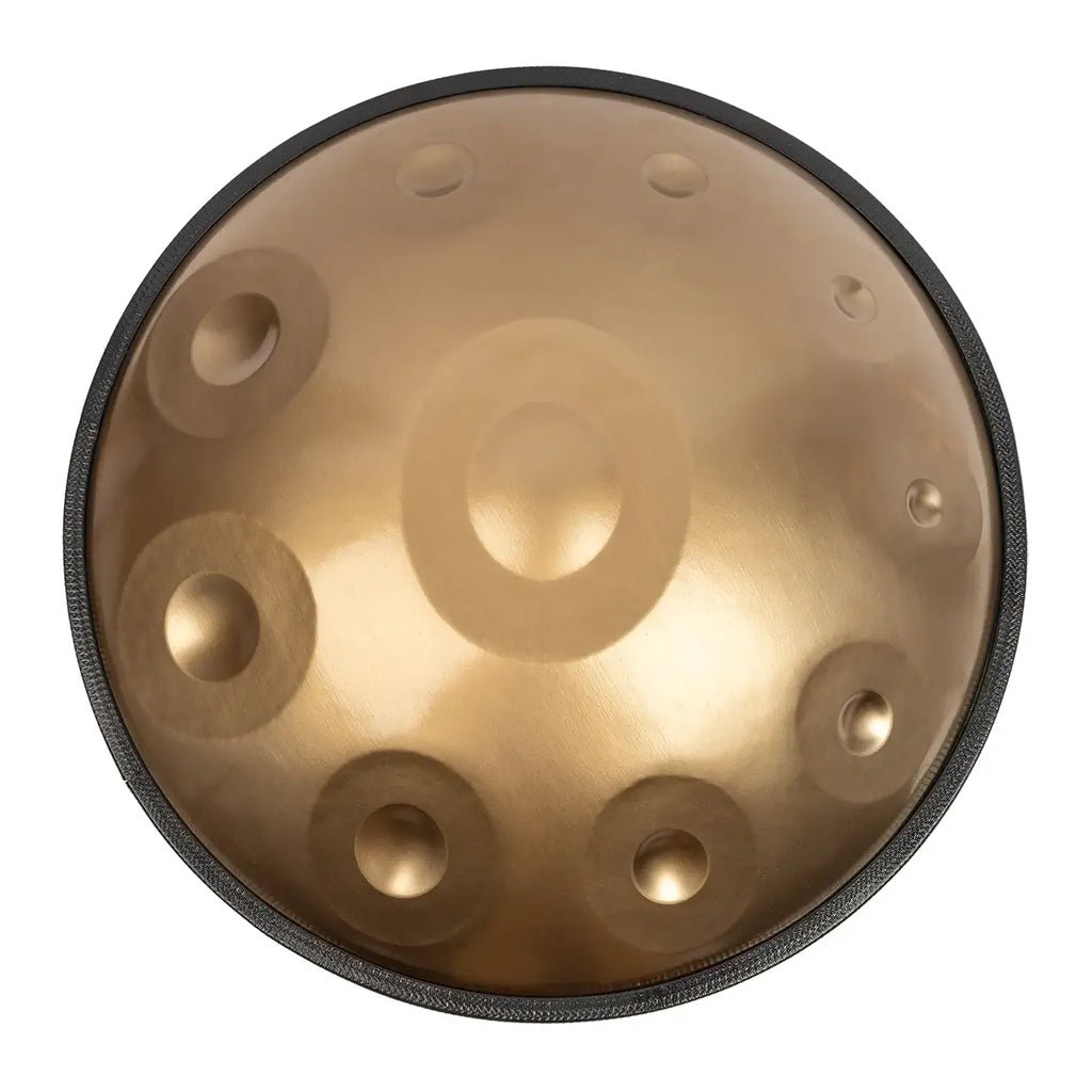 Mano MPC55G 10-Note Gold Handpan - D Kurd Percussion Sky Music
