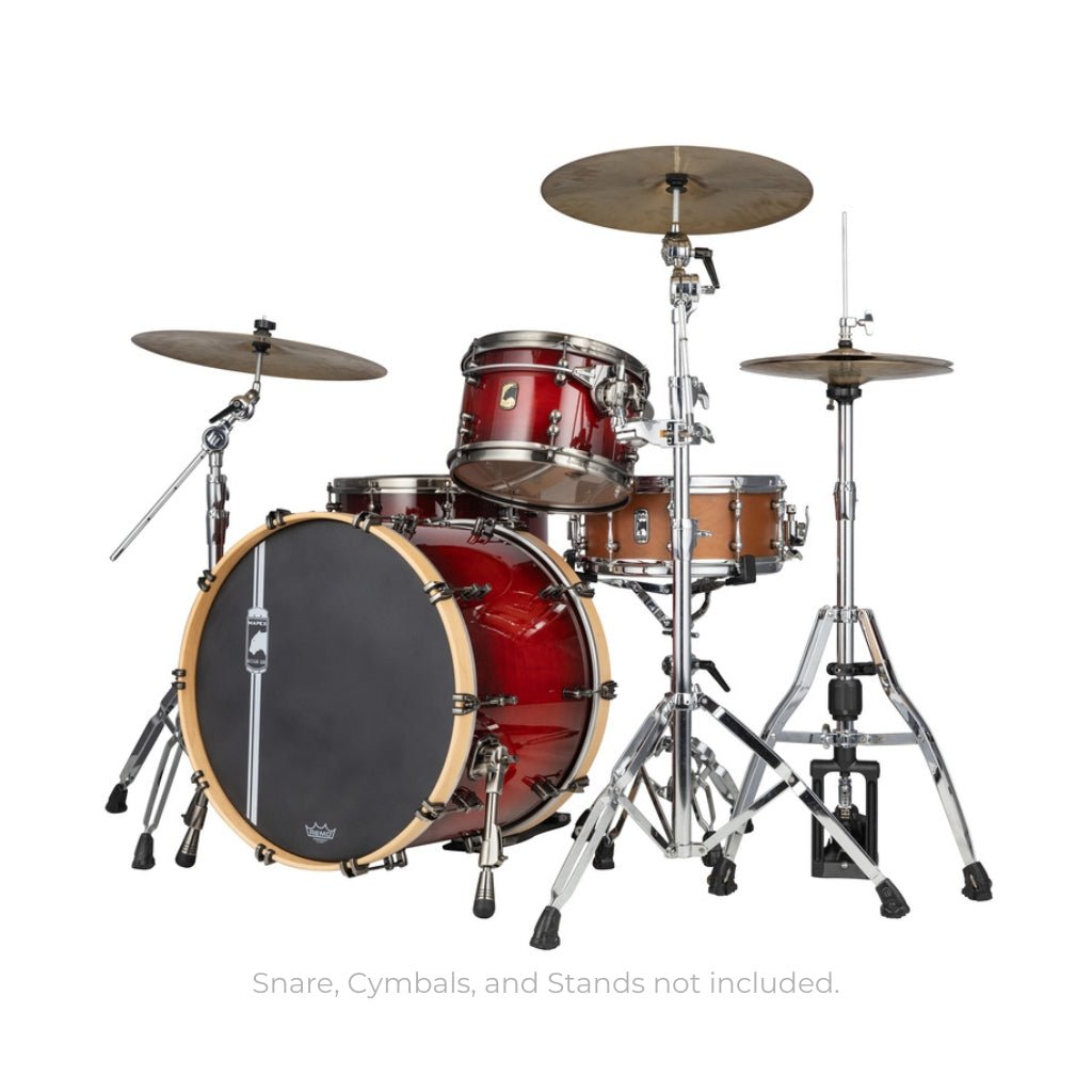 Mapex Black Panther Design Lab Cherry Bomb 4-piece Shell Pack - Rose Burst Acoustic Drums Sky Music
