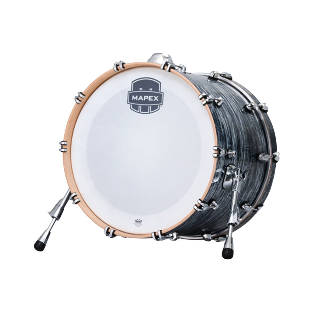 Mapex Saturn Tour 24 x 14 Bass Drum - Black Pearl Acoustic Drums Sky Music
