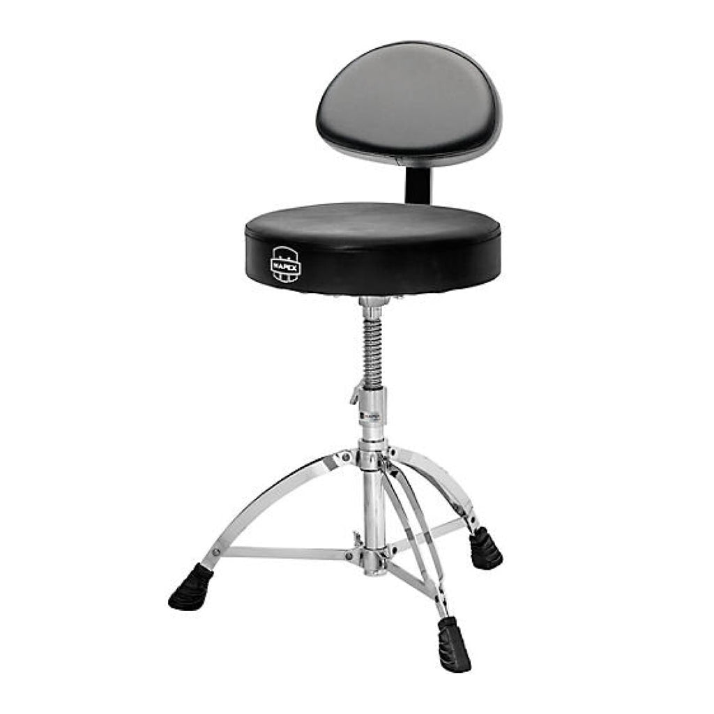 Mapex T700 Round Seat Drum Throne with Backrest Drum Accessories Sky Music