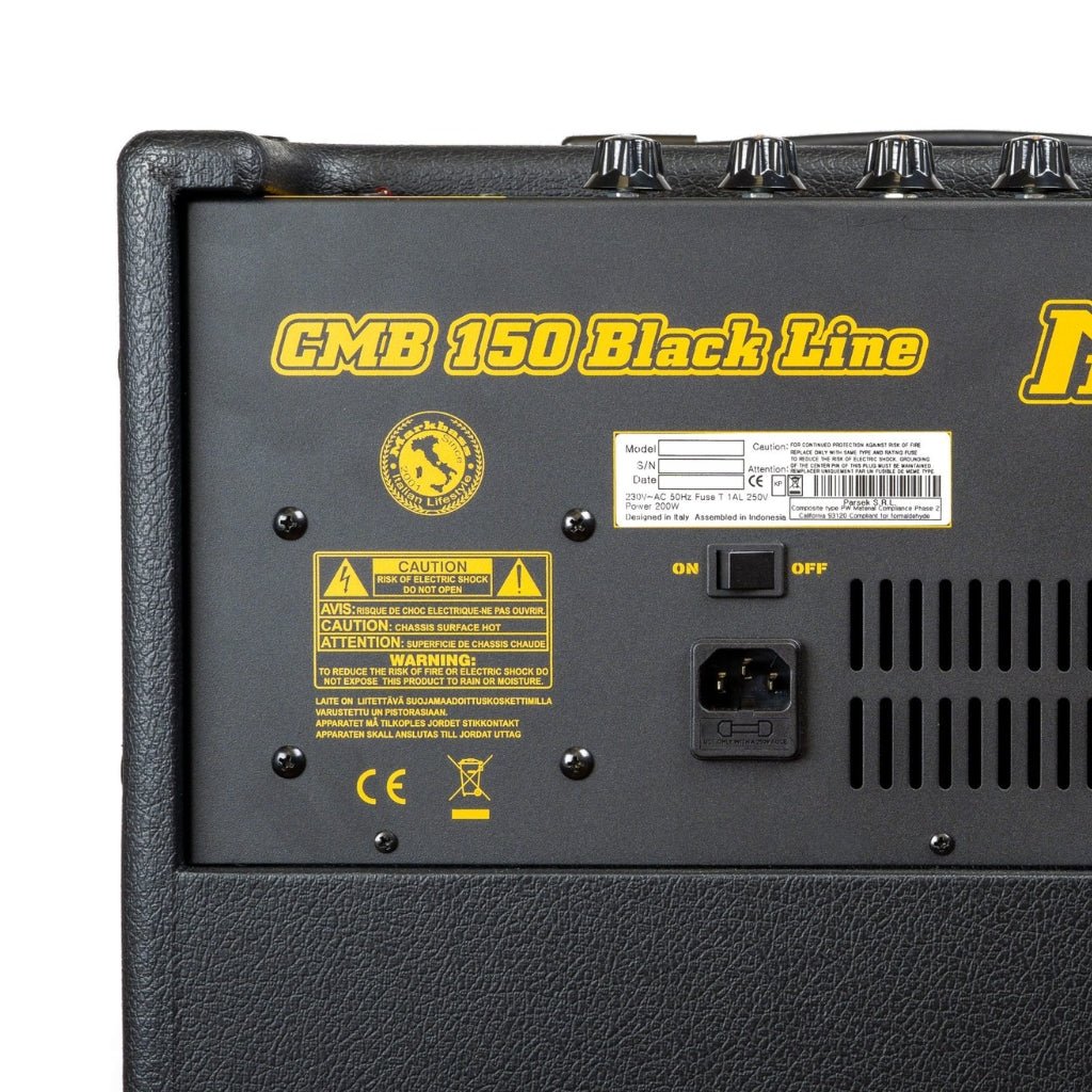 Markbass CMB 151 Blackline 1x15" 150W Combo Bass Amp Bass Guitar Amplifiers Sky Music