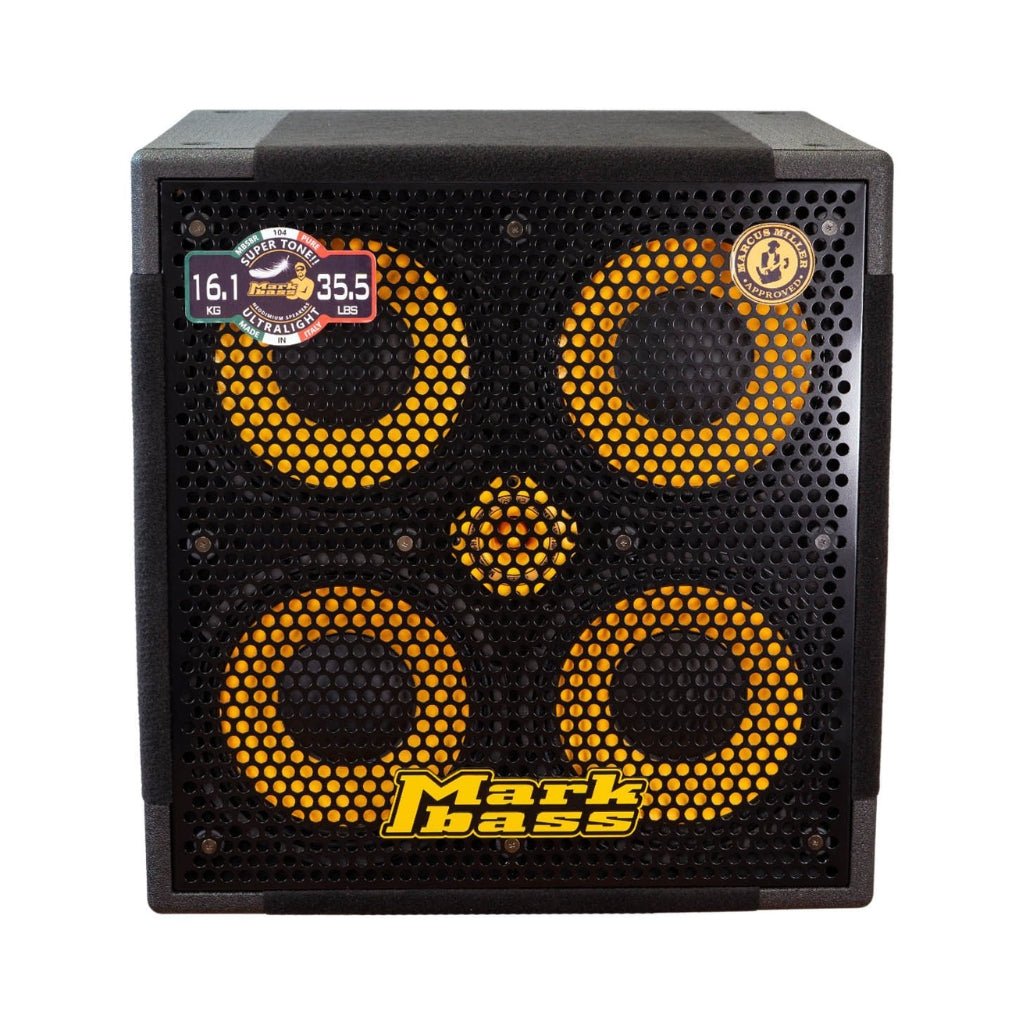 Markbass MB58R 104 Pure 4x10" 800W Bass Cabinet Bass Guitar Amplifiers Sky Music