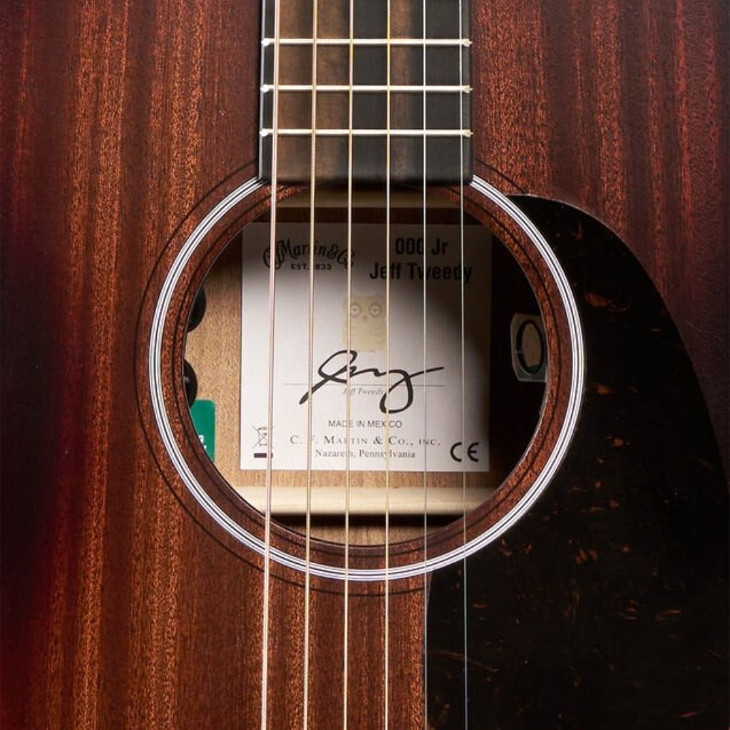 Martin 000 Jr E Jeff Tweedy Acoustic Guitar - Tweedy Burst Acoustic Guitars Sky Music