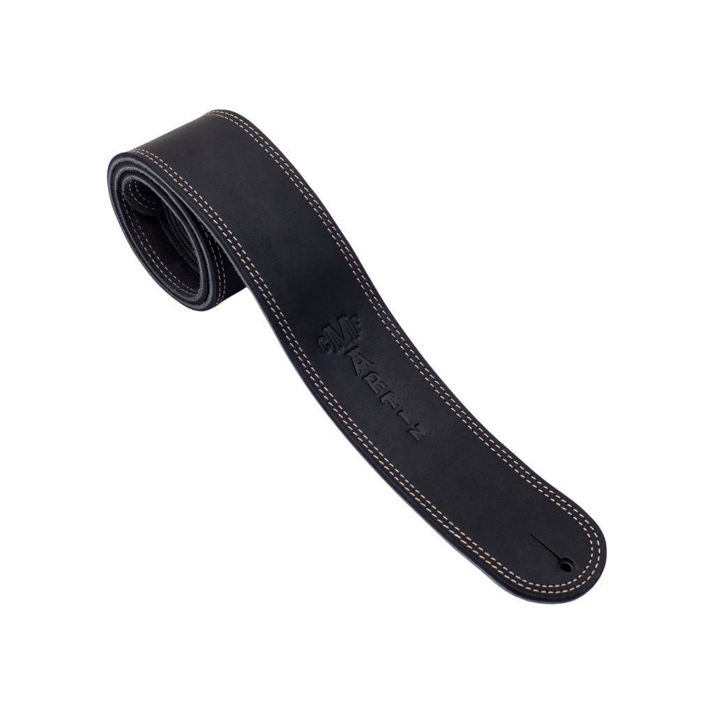 Martin Ball Glove Leather and Suede Guitar Strap - Black Guitar Straps Sky Music