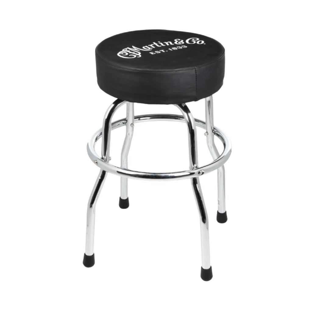 Martin CFM Logo Barstool - Chrome Merchandise &amp; Apparel Sky Music