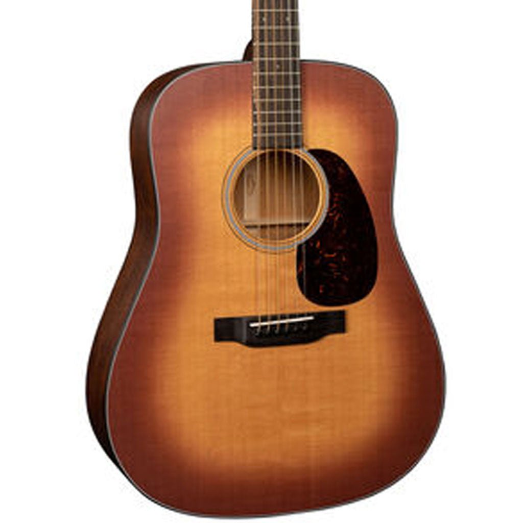 Martin D-18 Dreadnought Acoustic Guitar - Satin Amberburst Acoustic Guitars Sky Music
