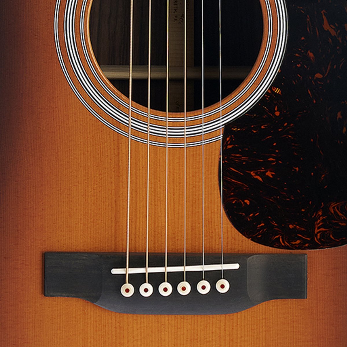 Martin D-28 Satin 1935 Acoustic Guitar - Sunburst Acoustic Guitars Sky Music