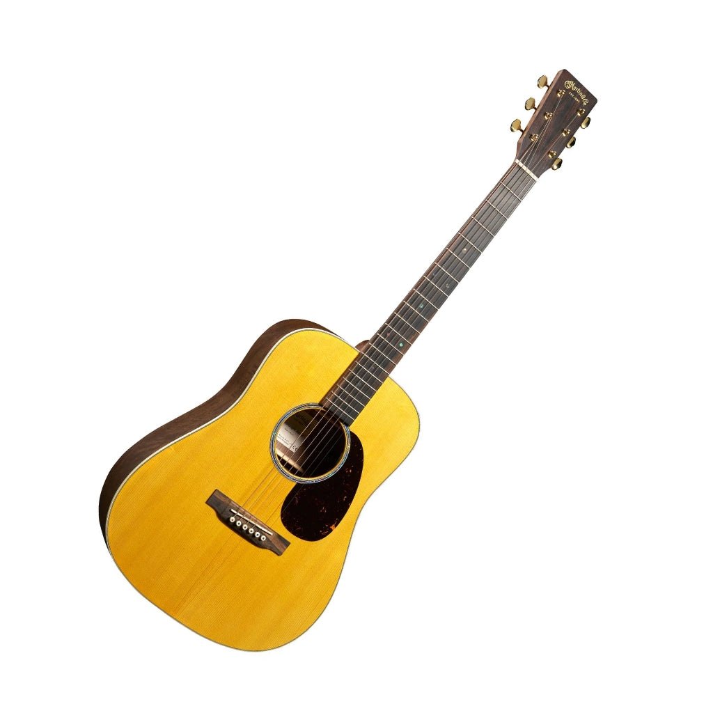Martin Dreadnought Jr E Walnut Acoustic-Electric Guitar - Natural Acoustic Guitars Sky Music
