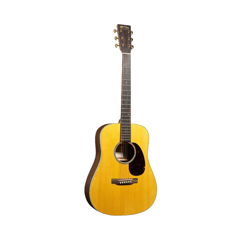 Martin Dreadnought Jr E Walnut Acoustic-Electric Guitar - Natural Acoustic Guitars Sky Music