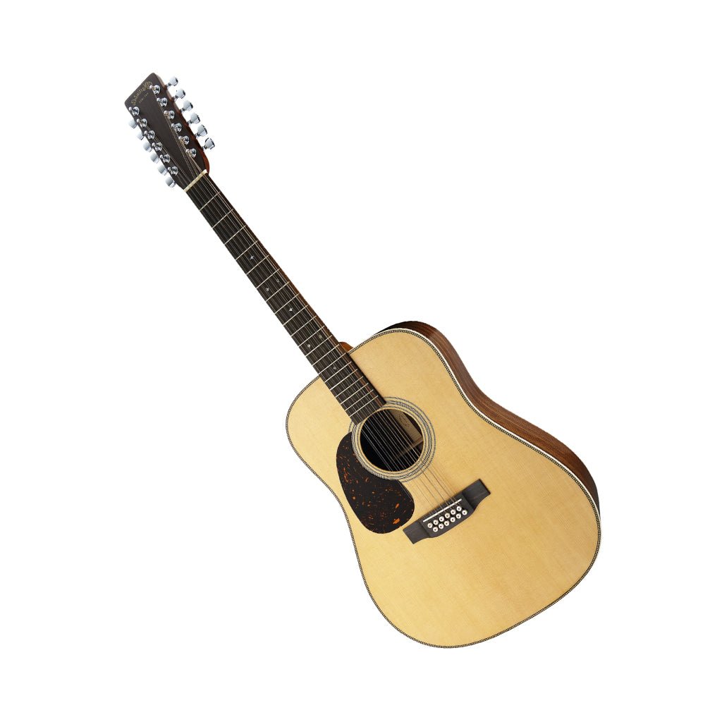 Martin HD12-28 Left Handed Standard Series 12-String Dreadnought Acoustic Guitar Acoustic Guitars Sky Music
