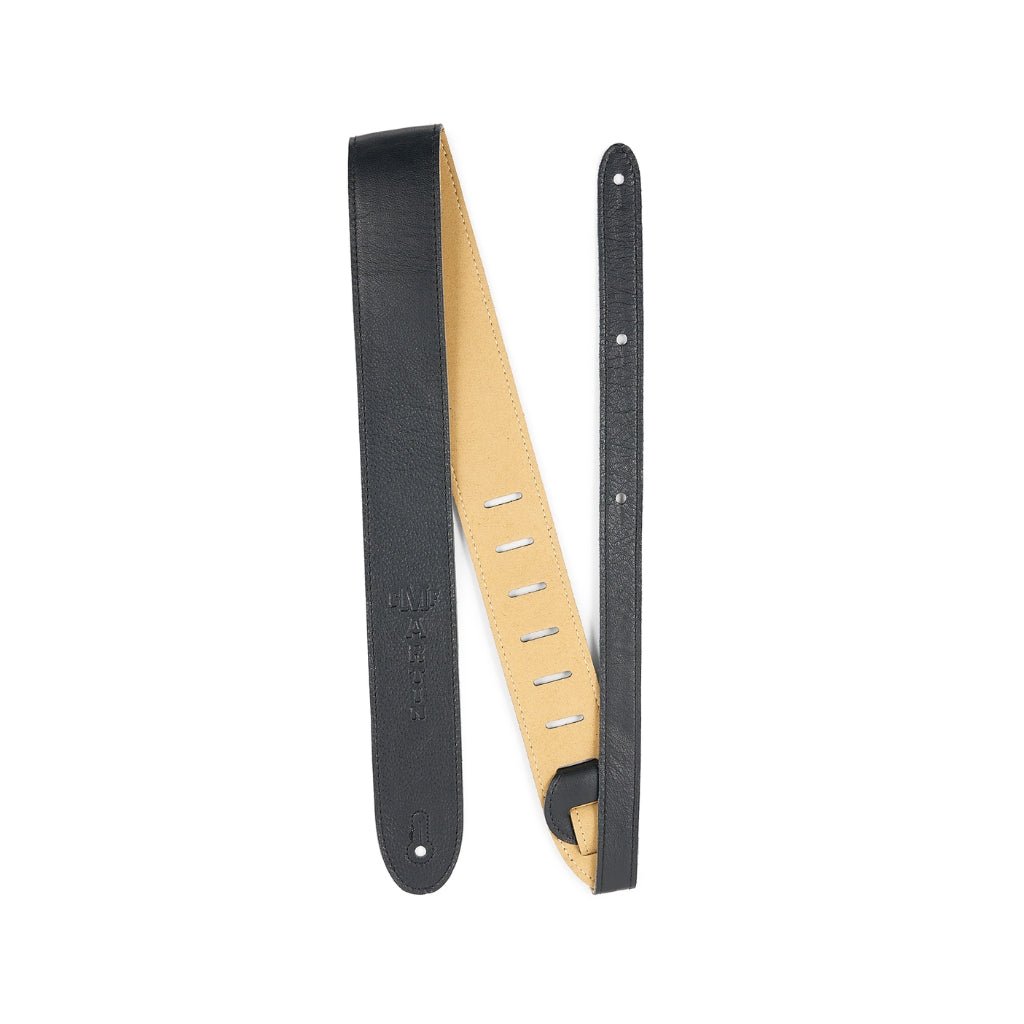 Martin Italian Leather Guitar Strap - Black Guitar Straps Sky Music