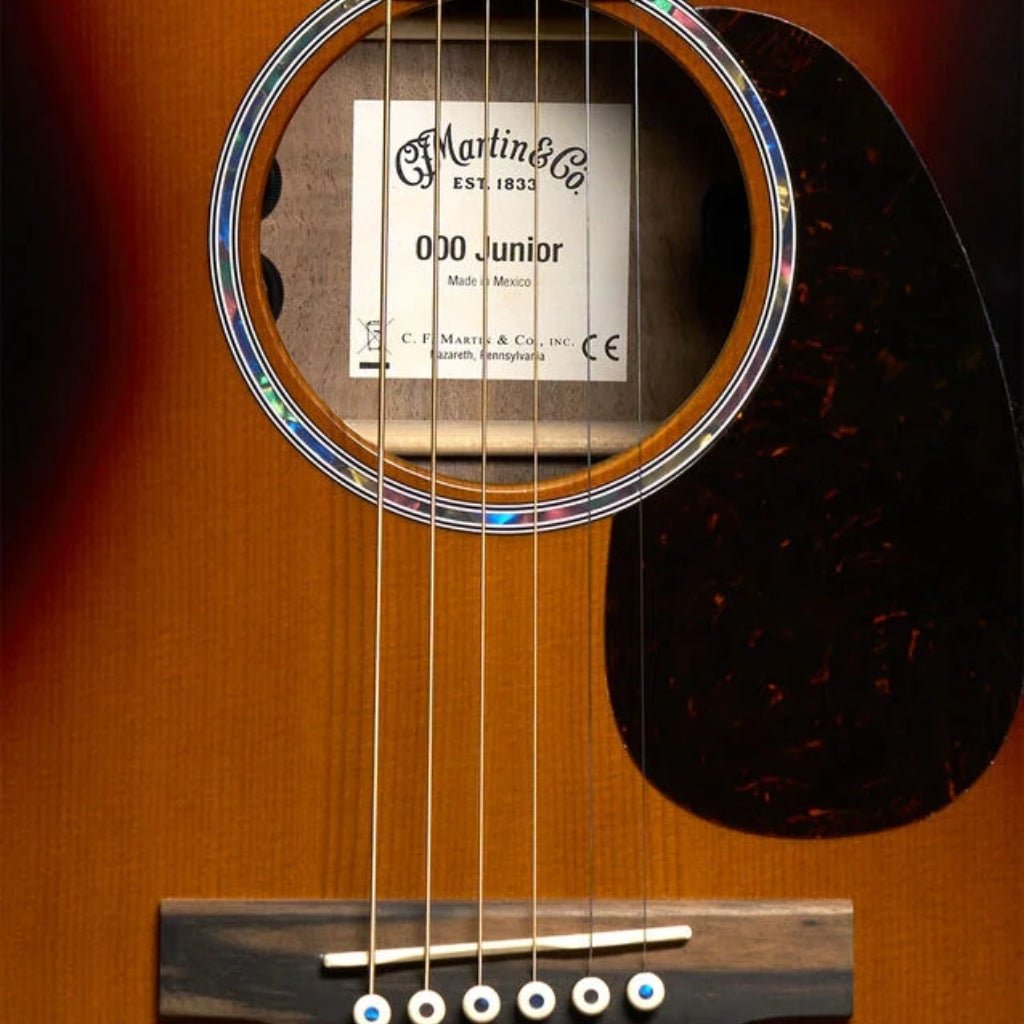 Martin Martin 000C Jr E Walnut Acoustic-Electric Guitar - Vintage Burst Acoustic Guitars Sky Music