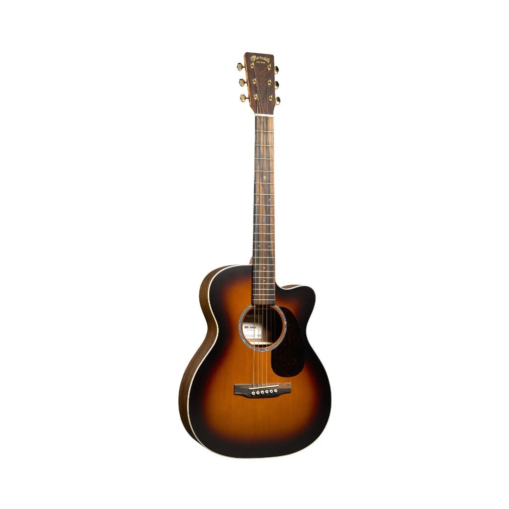 Martin Martin 000C Jr E Walnut Acoustic-Electric Guitar - Vintage Burst Acoustic Guitars Sky Music