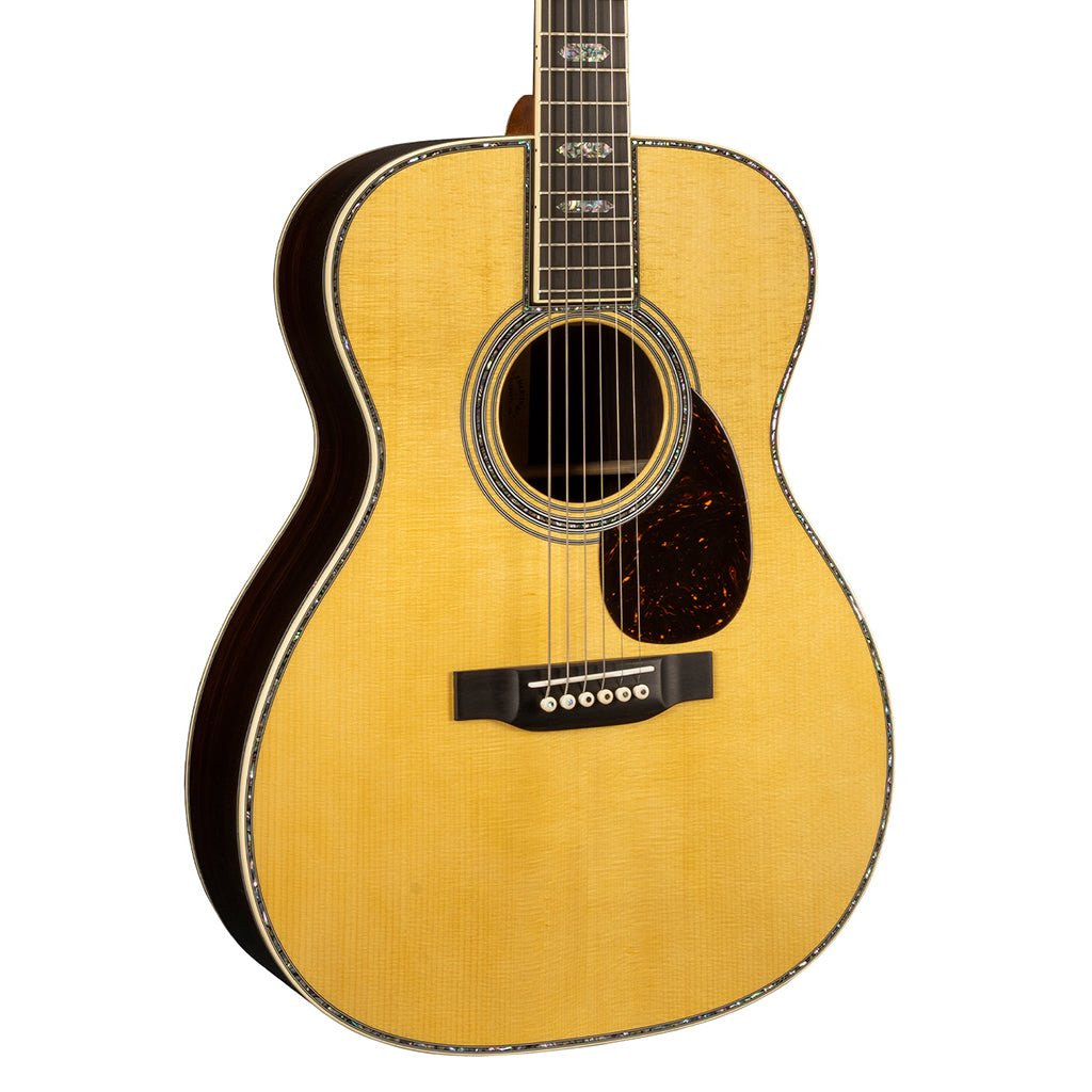 Martin OM-45 Standard Series Orchestra Model Acoustic Guitar - Natural Acoustic Guitars Sky Music