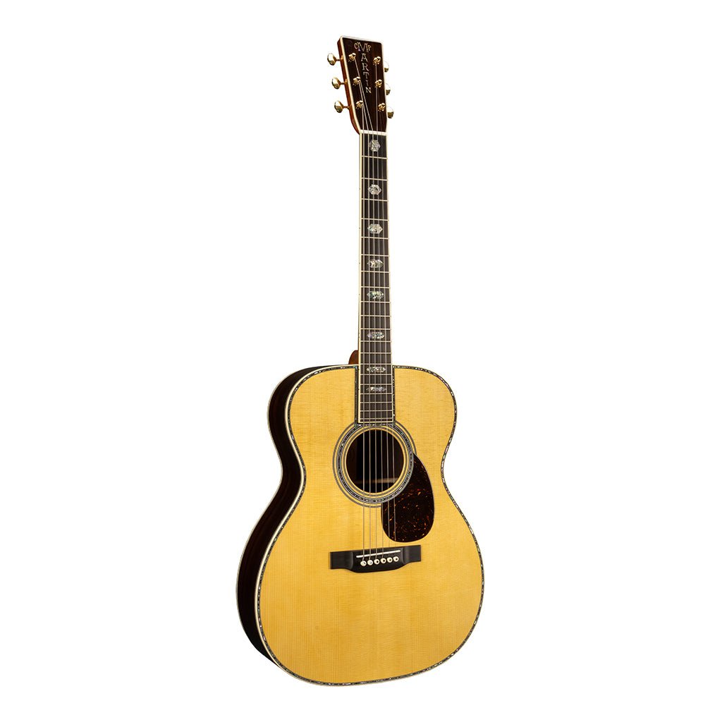 Martin OM-45 Standard Series Orchestra Model Acoustic Guitar - Natural Acoustic Guitars Sky Music