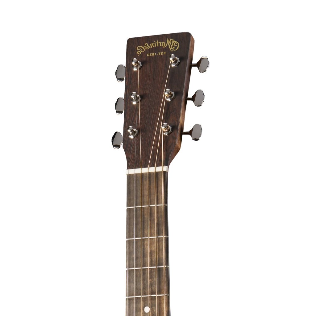 Martin Road Series 000-12E Retro Left Handed Acoustic-Electric Guitar - Natural headstock