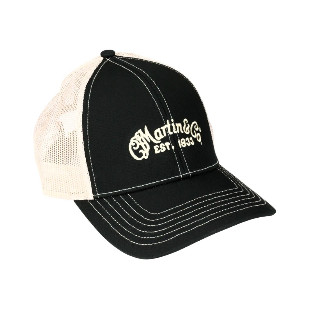 Martin Trucker Hat - Black/Tan Merchandise & Apparel Sky Music