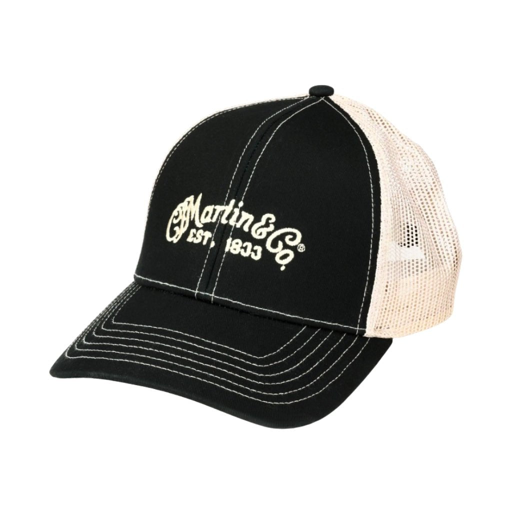 Martin Trucker Hat - Black/Tan Merchandise & Apparel Sky Music