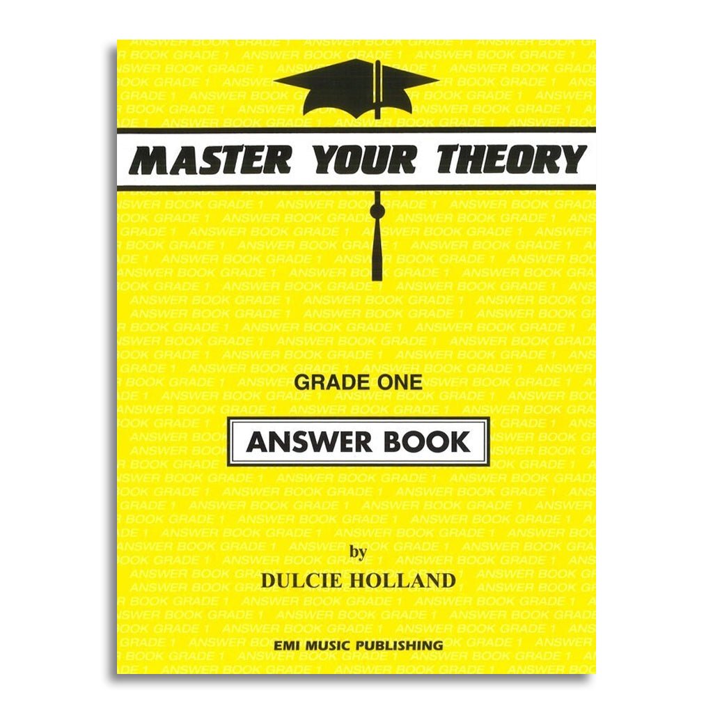 Master Your Theory Answer Book 1 - Book Books Sky Music