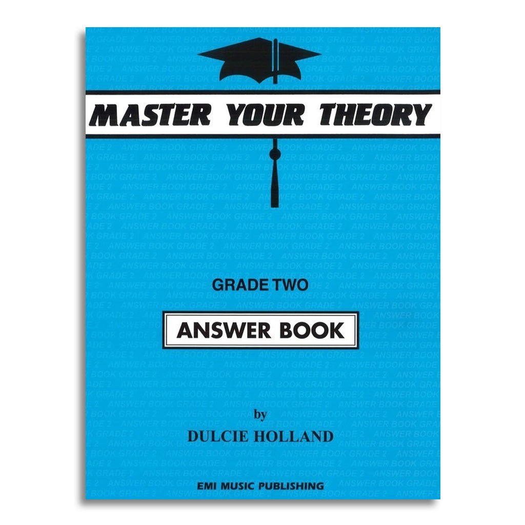 Master Your Theory Answer Book 2 - Book Books Sky Music
