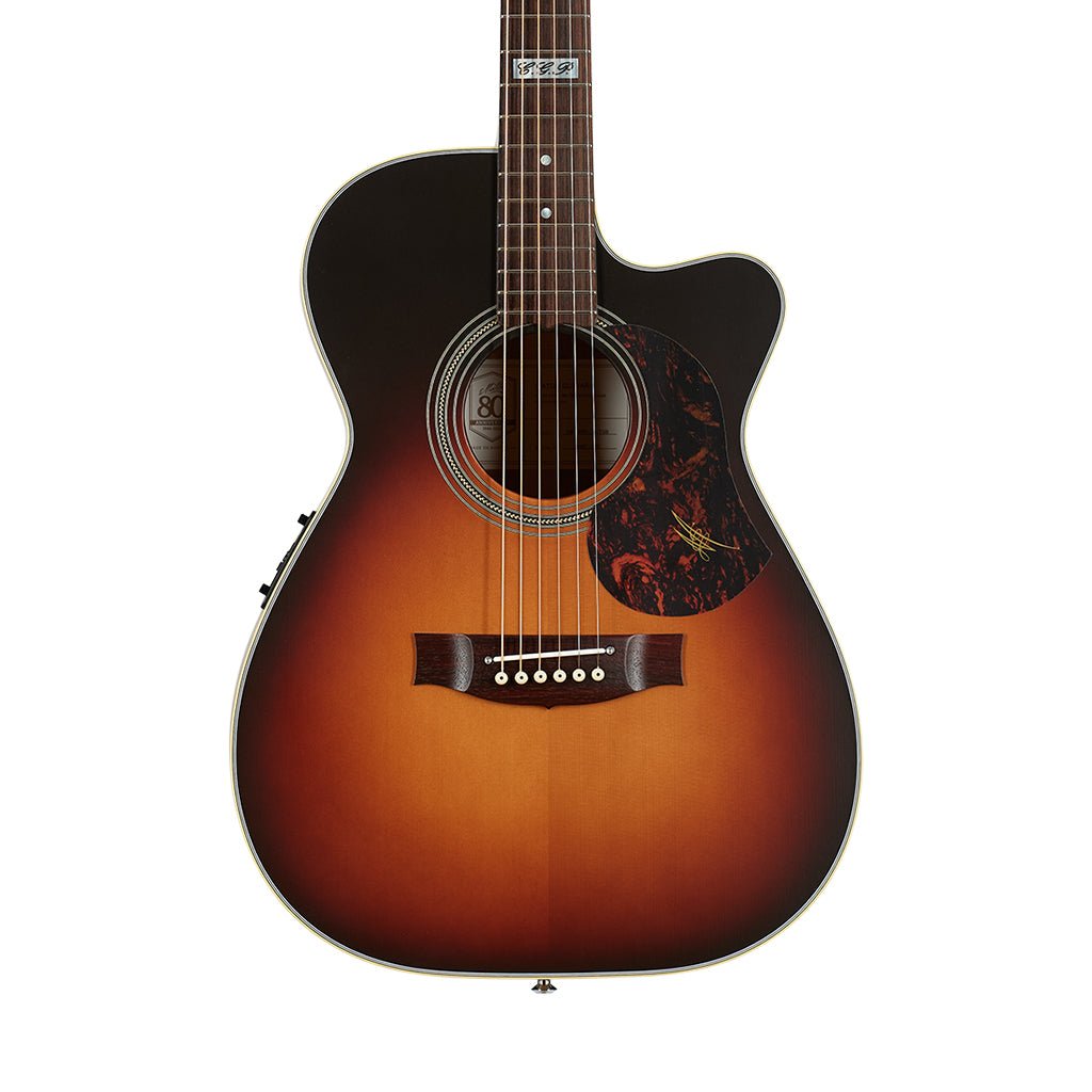 Maton EBG808C-TE-TSB Tommy Emmanuel Acoustic Electric Guitar - Tobacco Sunburst Acoustic Guitars Sky Music