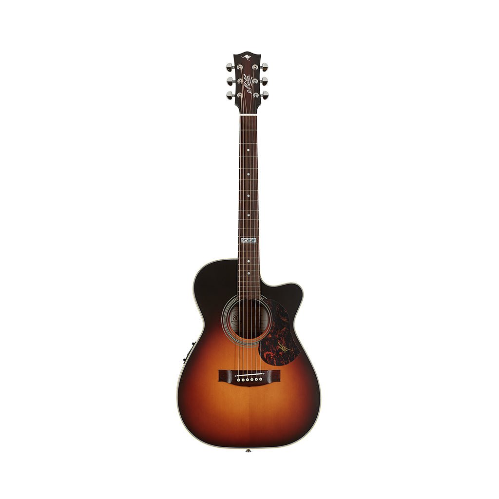 Maton EBG808C-TE-TSB Tommy Emmanuel Acoustic Electric Guitar - Tobacco Sunburst Acoustic Guitars Sky Music