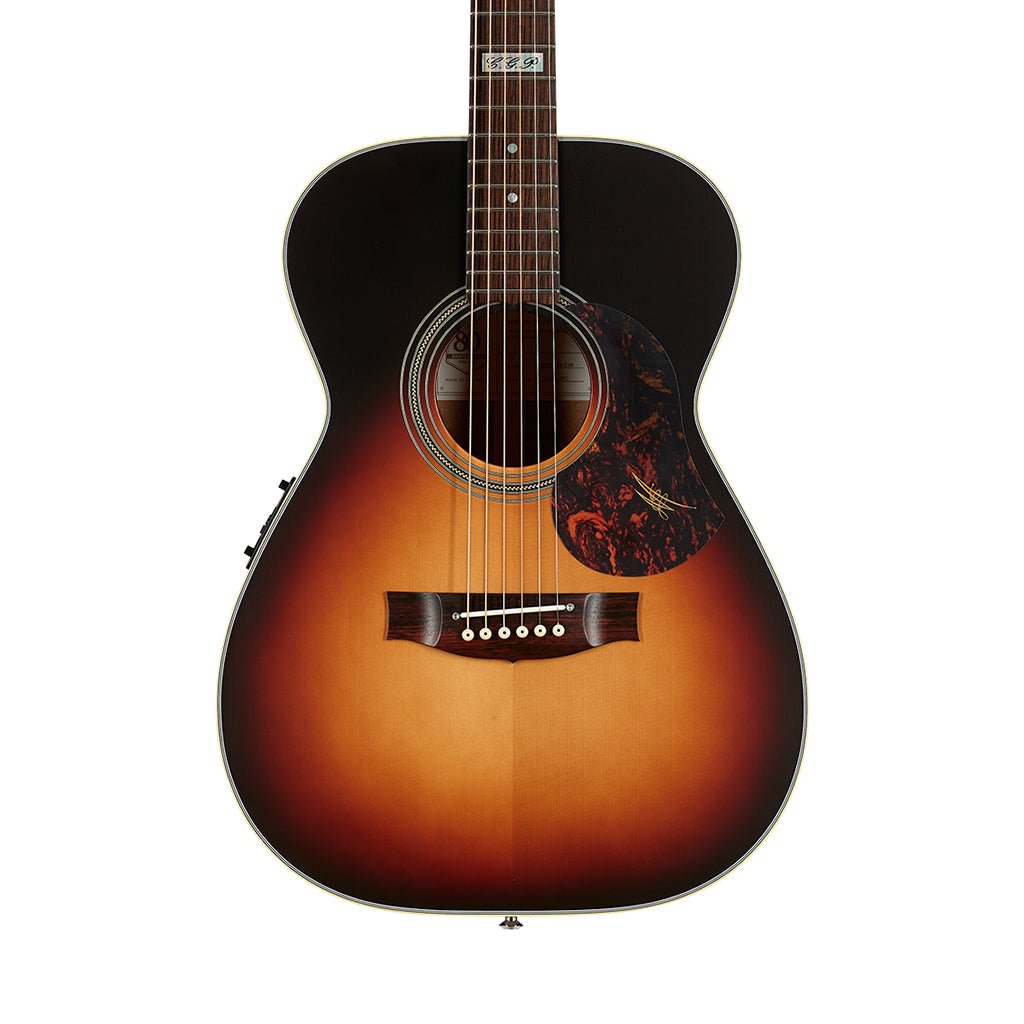 Maton EBG808TE Tommy Emmanuel Signature Acoustic/Electric Guitar - Tobacco Sunburst Acoustic Guitars Sky Music